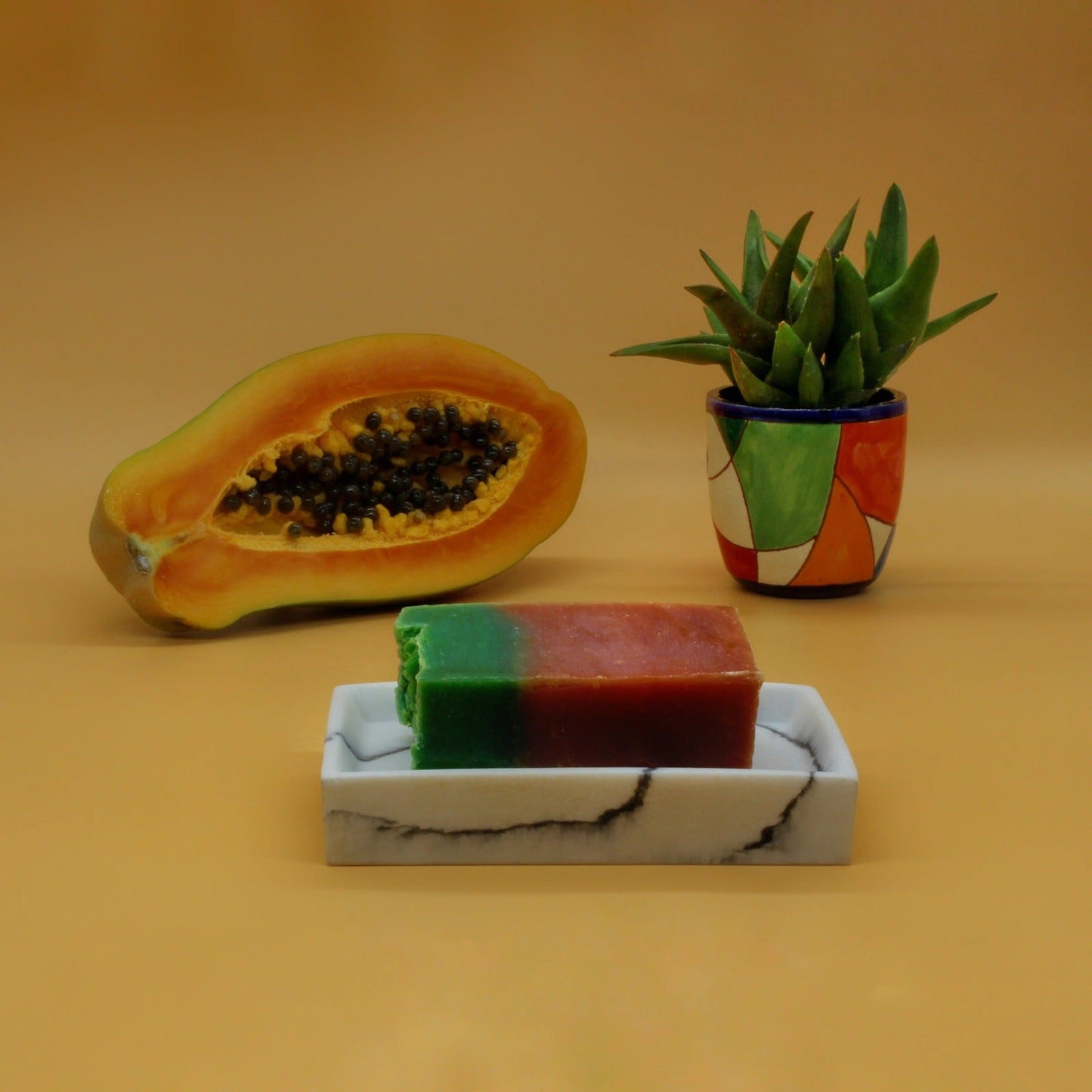 Jabón con Extracto de Papaya